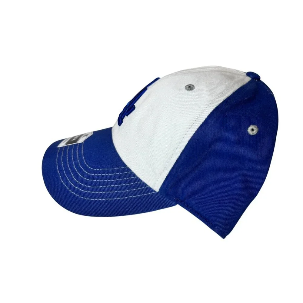 Los Angeles Dodgers Blue & White Baseball Cap OSFA Adjustable Strap NEW - Picture 2 of 6